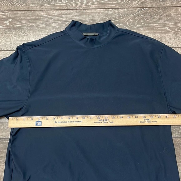 Nike Golf Dri-Fit Navy Blue Short Sleeve Shirt Men’s Size XL - Picture 5 of 7